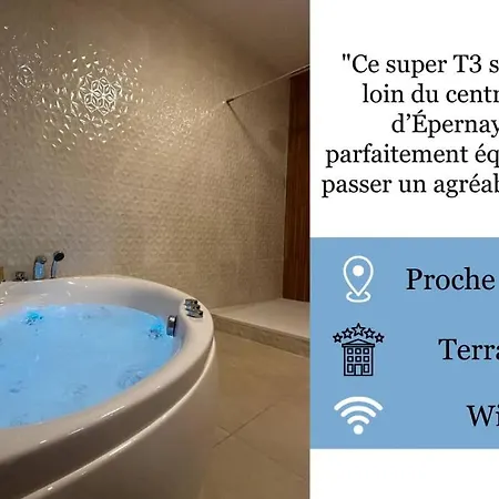 Apartment E1 Reton Magnifique T3 Rdc Terrasse Et Jacuzzi *