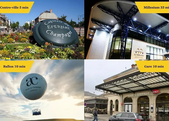 E1 Reton Magnifique T3 Rdc Terrasse Et Jacuzzi Épernay