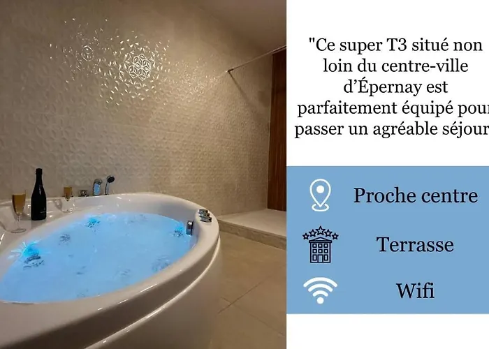 Daire E1 Reton Magnifique T3 Rdc Terrasse Et Jacuzzi *