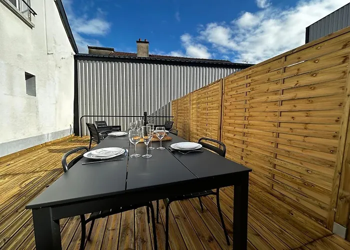 E1 Reton Magnifique T3 Rdc Terrasse Et Jacuzzi Daire Épernay