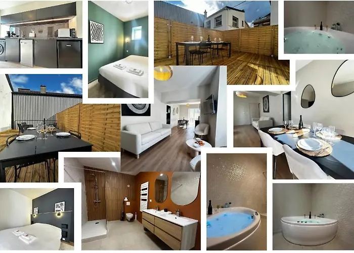 E1 Reton Magnifique T3 Rdc Terrasse Et Jacuzzi * Épernay